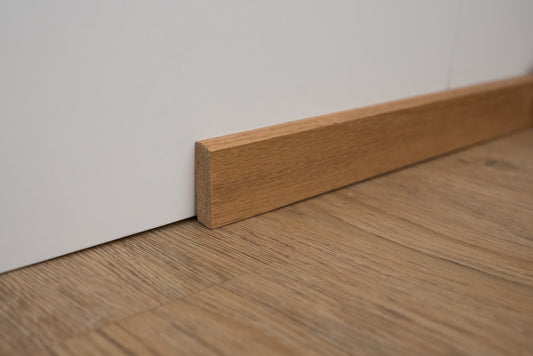 Sockelleiste eiche lackiert 2400x35x9