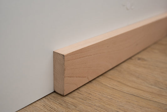 Rechteckleiste Buche 2400x60x20