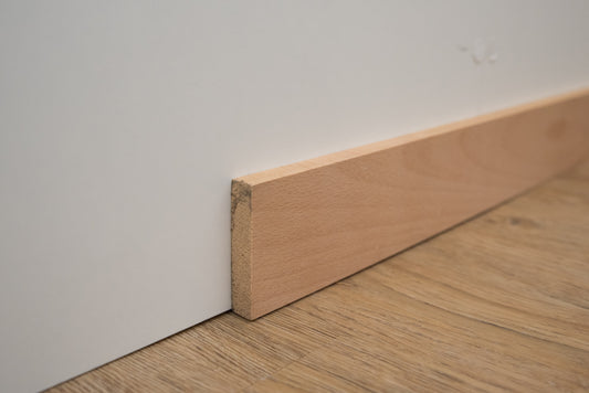 Rechteckleiste Buche 2400x60x13
