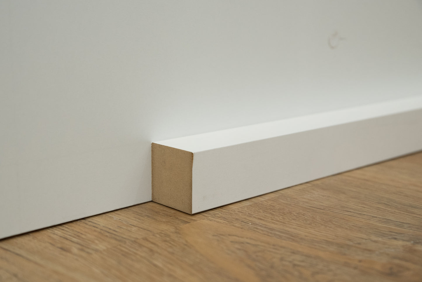 Renovierungsleiste weiss quadratleiste 2000x40x40